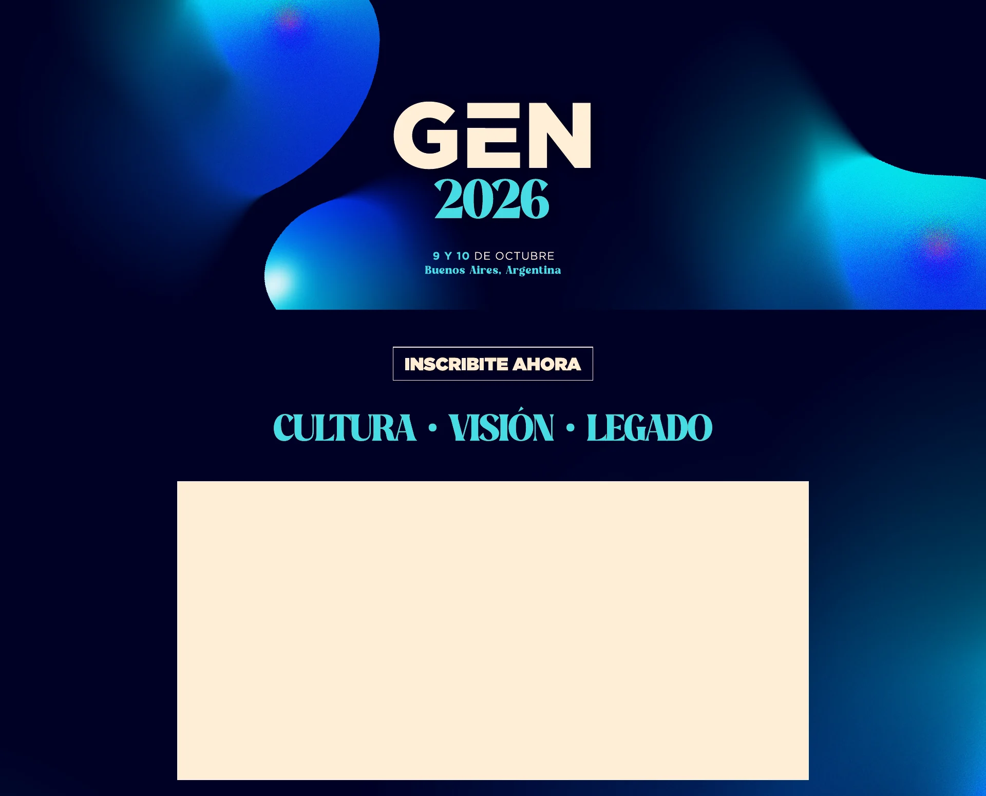 Conferencia GEN 2026